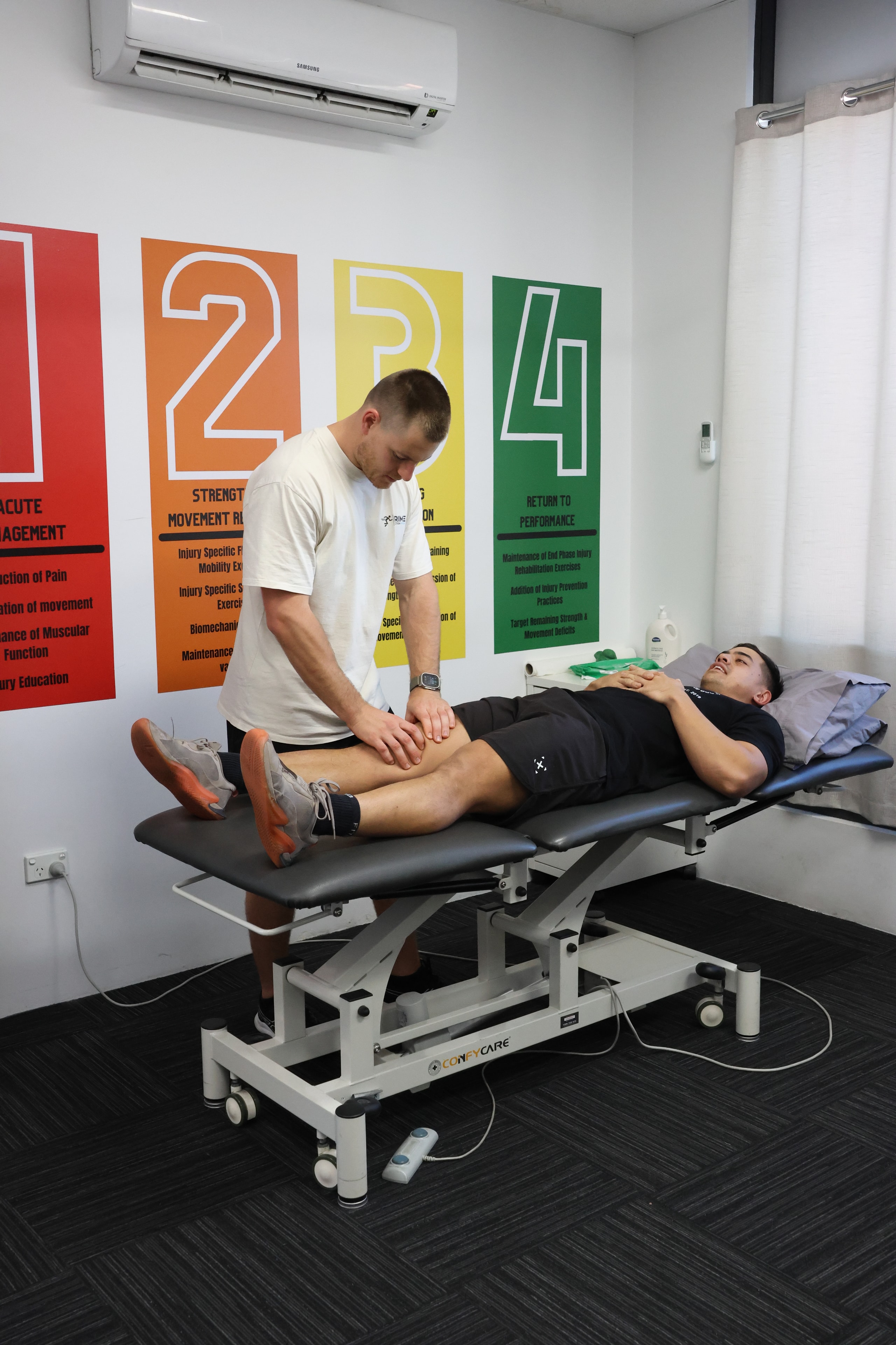 Pre and post operative physiotherapy